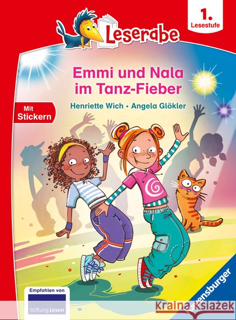 Leserabe 1. Lesestufe - Emmi und Nala im Tanz-Fieber Wich, Henriette 9783473464043 Ravensburger Verlag - książka