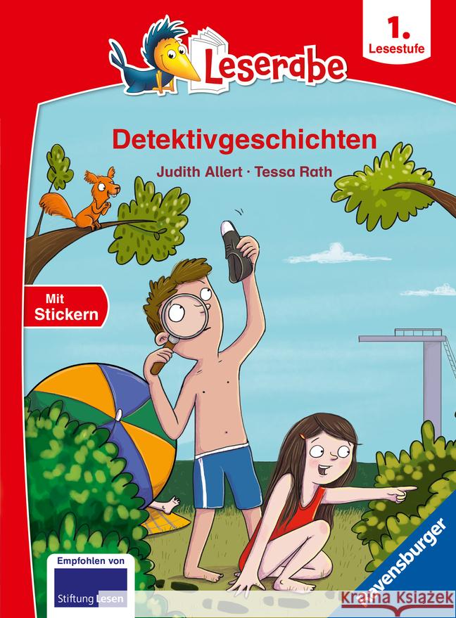 Leserabe - 1. Lesestufe: Detektivgeschichten Allert, Judith 9783473460250 Ravensburger Verlag - książka