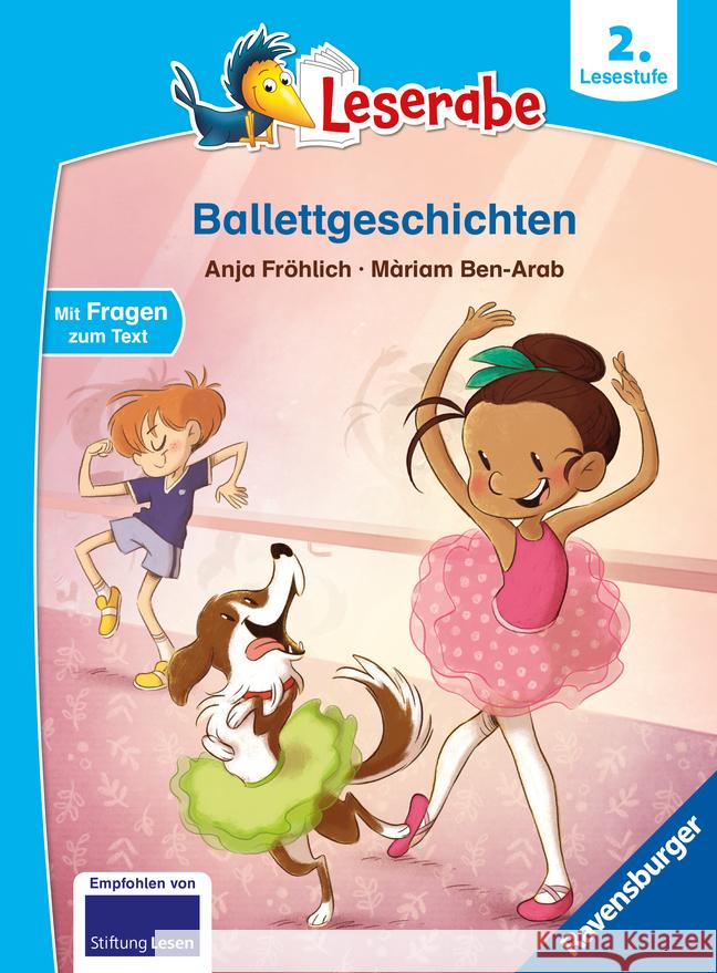 Leserabe - 2. Lesestufe: Ballettgeschichten Fröhlich, Anja 9783473460281 Ravensburger Verlag - książka
