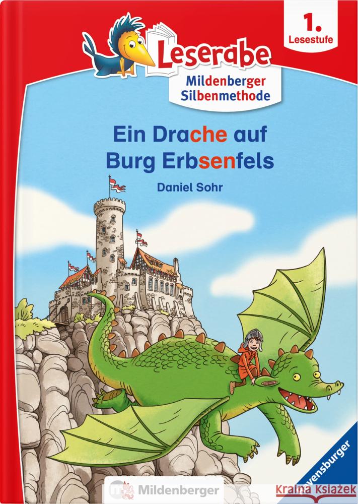 Leserabe - Ein Drache auf Burg Erbsenfels Sohr, Daniel 9783619146345 Ravensburger Verlag GmbH - książka
