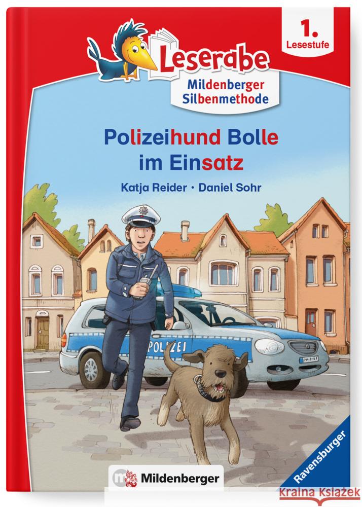 Leserabe - Polizeihund Bolle im Einsatz Reider, Katja, Sohr, Daniel 9783619146017 Ravensburger Verlag GmbH - książka