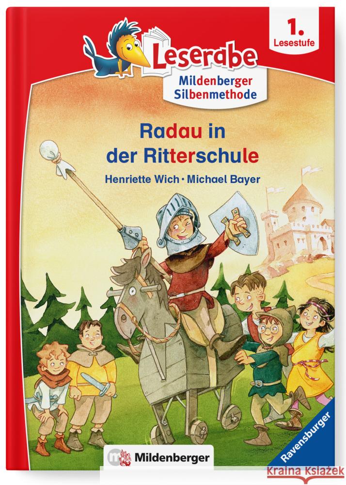 Leserabe - Radau in der Ritterschule Wich, Henriette, Bayer, Michael 9783619146055 Ravensburger Verlag GmbH - książka