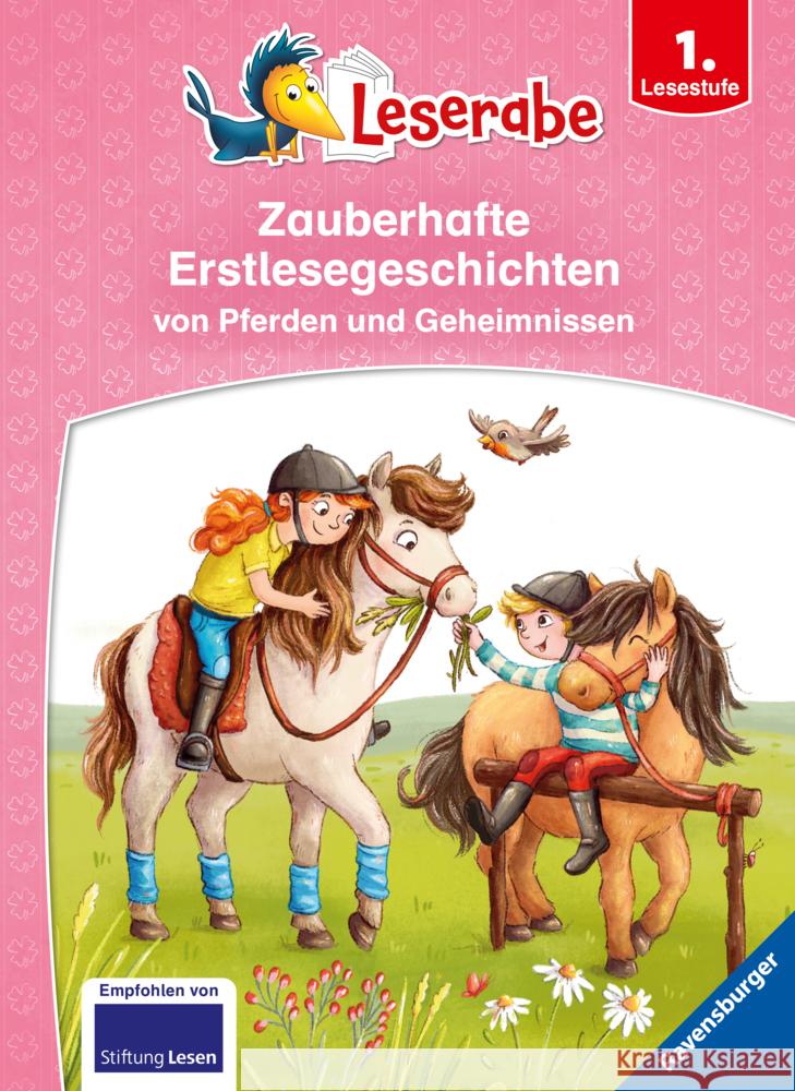 Leserabe - Sonderausgaben: Zauberhafte Erstlesegeschichten von Pferden und Geheimnissen Neudert,  Cee, Mai, Manfred, Lenz, Martin 9783473460328 Ravensburger Verlag - książka