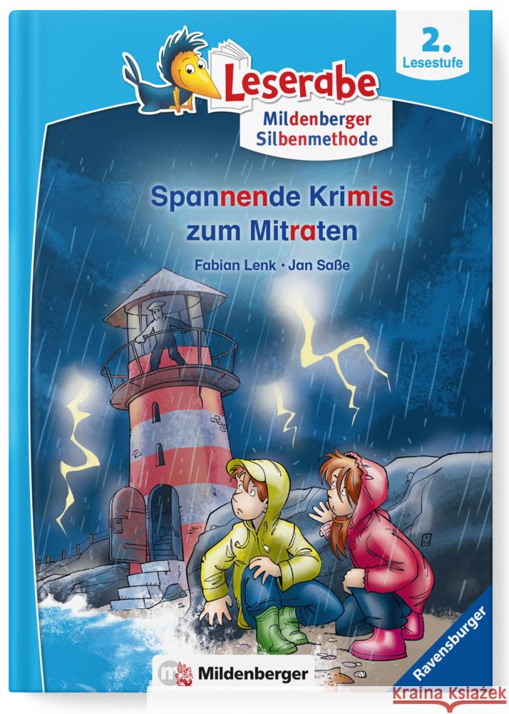 Leserabe - Spannende Krimis zum Mitraten Lenk, Fabian, Saße, Jan 9783619146086 Ravensburger Verlag GmbH - książka