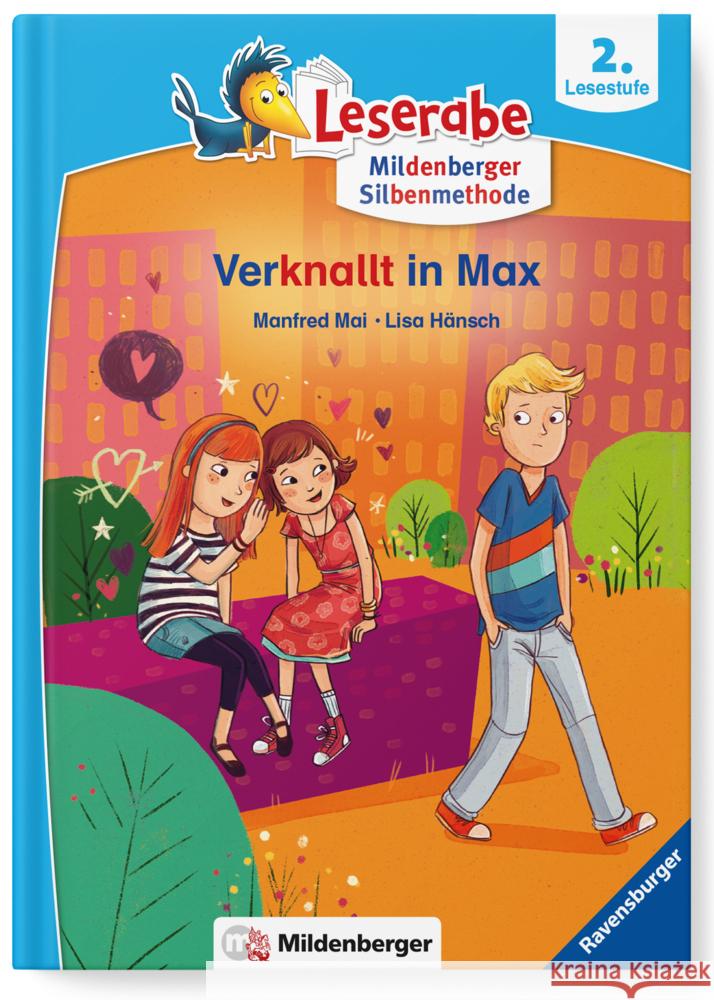 Leserabe - Verknallt in Max Mai, Manfred, Hänsch, Lisa 9783619146147 Ravensburger Verlag GmbH - książka