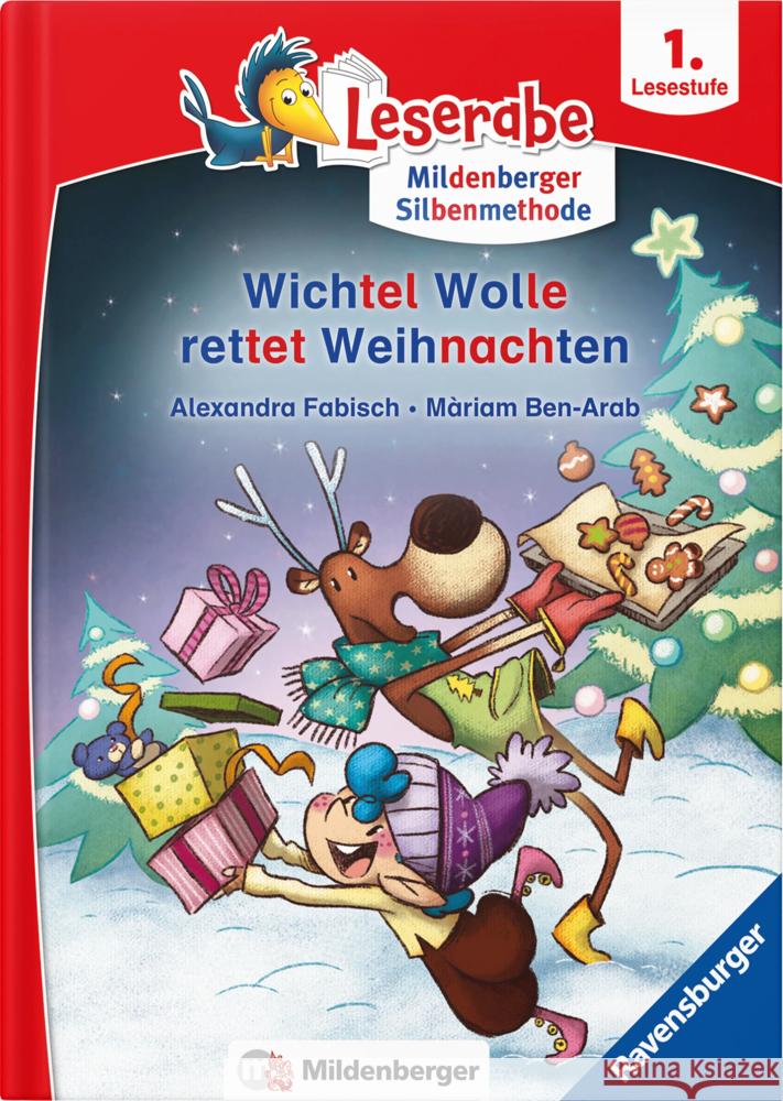 Leserabe - Wichtel Wolle rettet Weihnachten Fabisch, Alexandra, Ben-Arab, Mariam 9783619146321 Ravensburger Verlag GmbH - książka