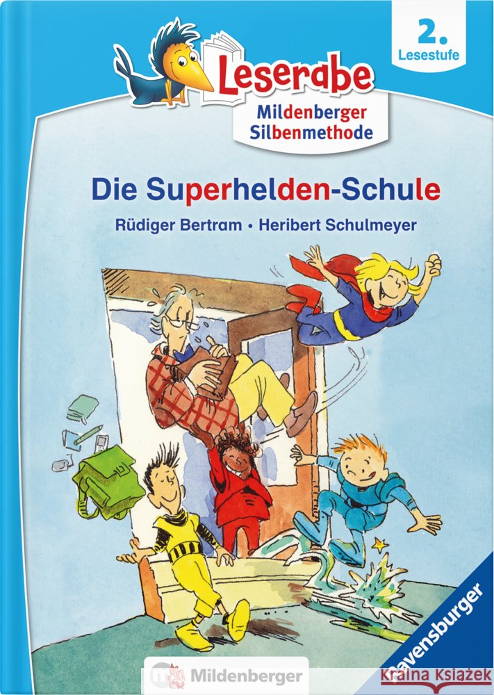 Leserabe - Die Superhelden-Schule Bertram, Rüdiger, Schulmeyer, Heribert 9783619146390 Ravensburger Verlag GmbH - książka