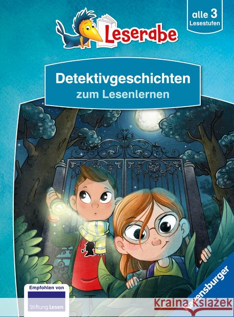 Leserabe Sonderausgaben - Detektivgeschichten zum Lesenlernen Bertram, Rüdiger, Kiel, Anja, Reider, Katja 9783473464128 Ravensburger Verlag - książka