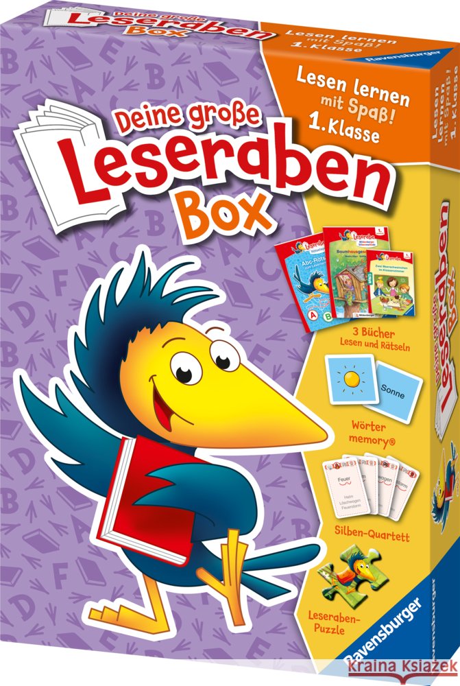 Leserabe Sonderausgaben - Deine große Leseraben Box  4005555380016 Ravensburger Verlag - książka