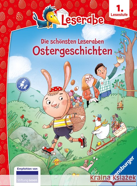 Leserabe Sonderausgaben - Die schönsten Leseraben-Ostergeschichten Tino, Klein, Martin, Krüger, Thomas 9783473463824 Ravensburger Verlag - książka