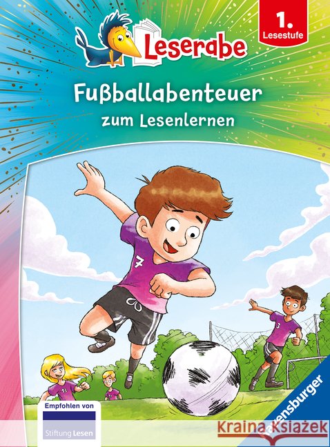 Leserabe Sonderausgaben - Fußballabenteuer zum Lesenlernen Dietl, Erhard, Ondracek, Claudia 9783473464562 Ravensburger Verlag - książka