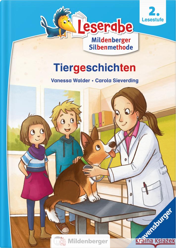 Leserabe-Tiergeschichten Walder, Vanessa, Sieverding, Carola 9783619146413 Ravensburger Verlag GmbH - książka