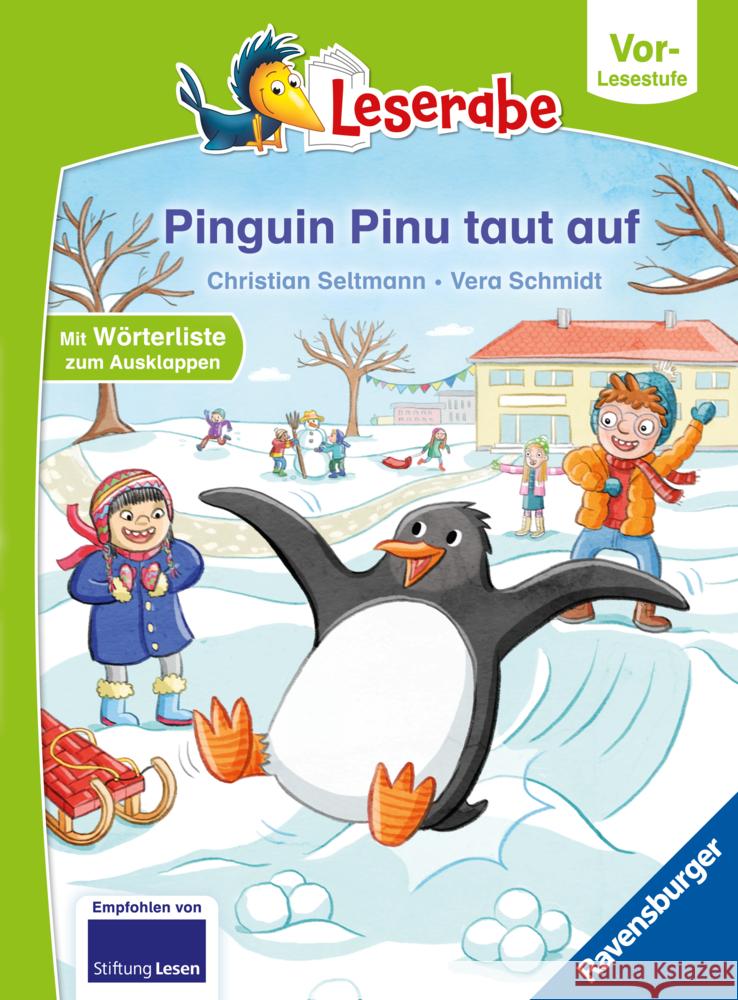 Leserabe Vor-Lesestufe - Pinguin Pinu taut auf Seltmann, Christian 9783473463640 Ravensburger Verlag - książka