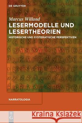 Lesermodelle und Lesertheorien Marcus Willand 9783110553604 De Gruyter - książka