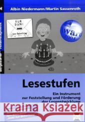 Lesestufen : Ein Instrument zur Feststellung und Förderung der Leseentwicklung. Ausgezeichnet mit dem Worlddidac Award 2004. Kommentar und Auswertungsbogen zum Bilderbuch 'Dani hat Geburtstag' Niedermann, Albin Sassenroth, Martin  9783834436771 Persen - książka