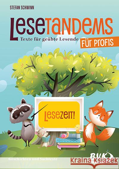 Lesetandems für Profis Schwinn, Stefan 9783965203884 BVK Buch Verlag Kempen - książka