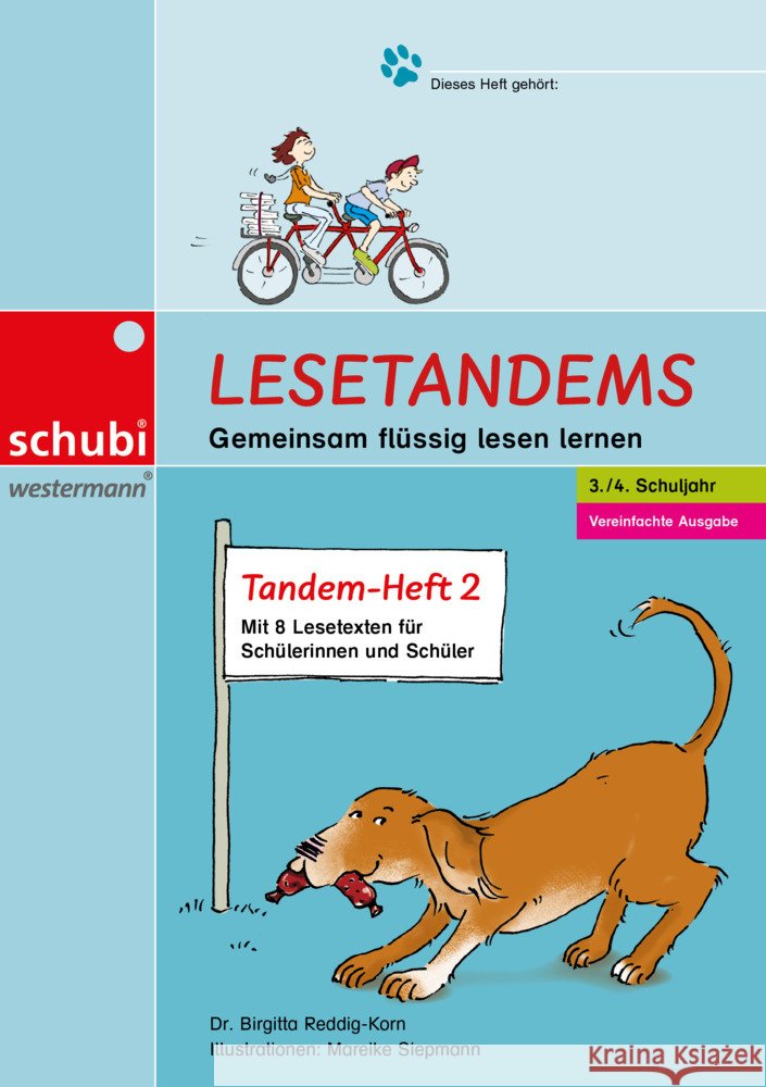 Lesetandems - Gemeinsam flüssig lesen lernen Reddig-Korn, Birgitta 9783072102865 Schubi Lernmedien - książka