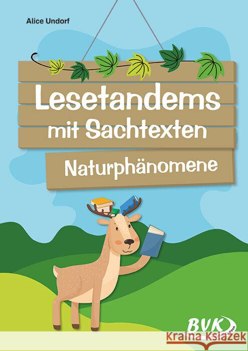 Lesetandems mit Sachtexten - Naturphänomene Undorf, Alice 9783965203105 BVK Buch Verlag Kempen - książka