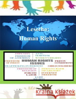 Lesotho: Human Rights United States Department of State 9781502855244 Createspace - książka