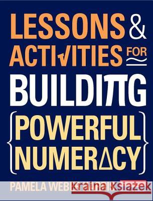 Lessons and Activities for Building Powerful Numeracy Pamela Weber Harris 9780325048048 Heinemann Educational Books - książka