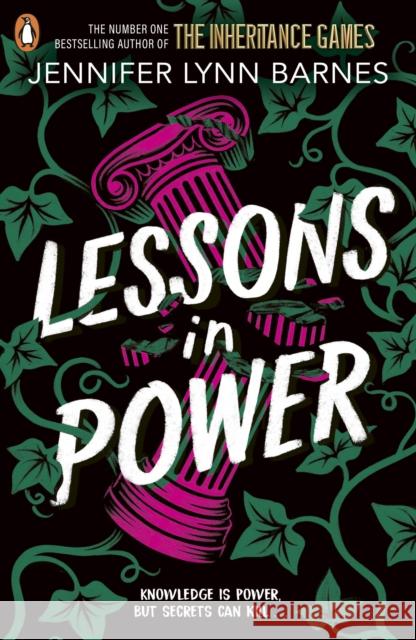 Lessons in Power Jennifer Lynn Barnes 9780241763124 Penguin Random House Children's UK - książka