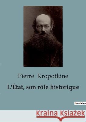 L'Etat, son role historique Pierre Kropotkine   9791041815036 Shs Editions - książka