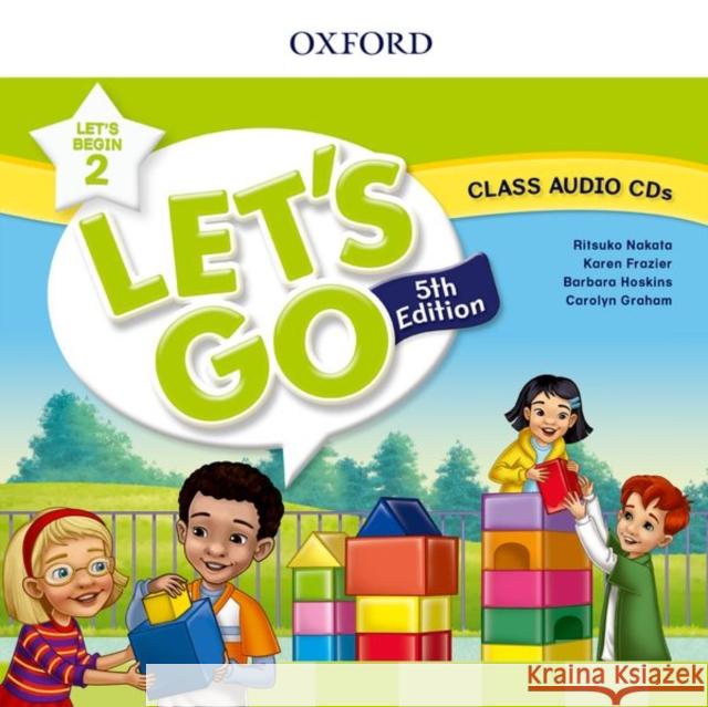 Lets Begin Level 2 Class Audio CDs X2 5th Edition Nakata 9780194050074 Oxford University Press - książka