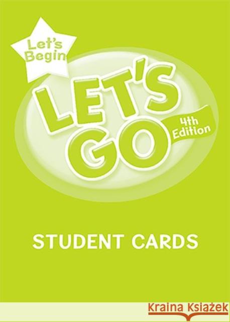 Let's Begin: Student Cards Ritzuko Nakata Karen Frazier Barbara Hoskins 9780194641012 Oxford University Press - książka
