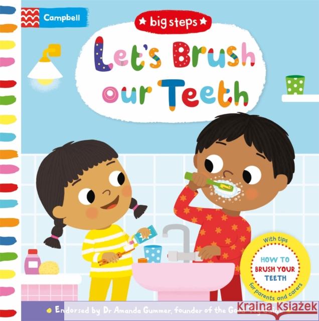 Let's Brush our Teeth: How To Brush Your Teeth Campbell Books 9781529086928 Pan Macmillan - książka