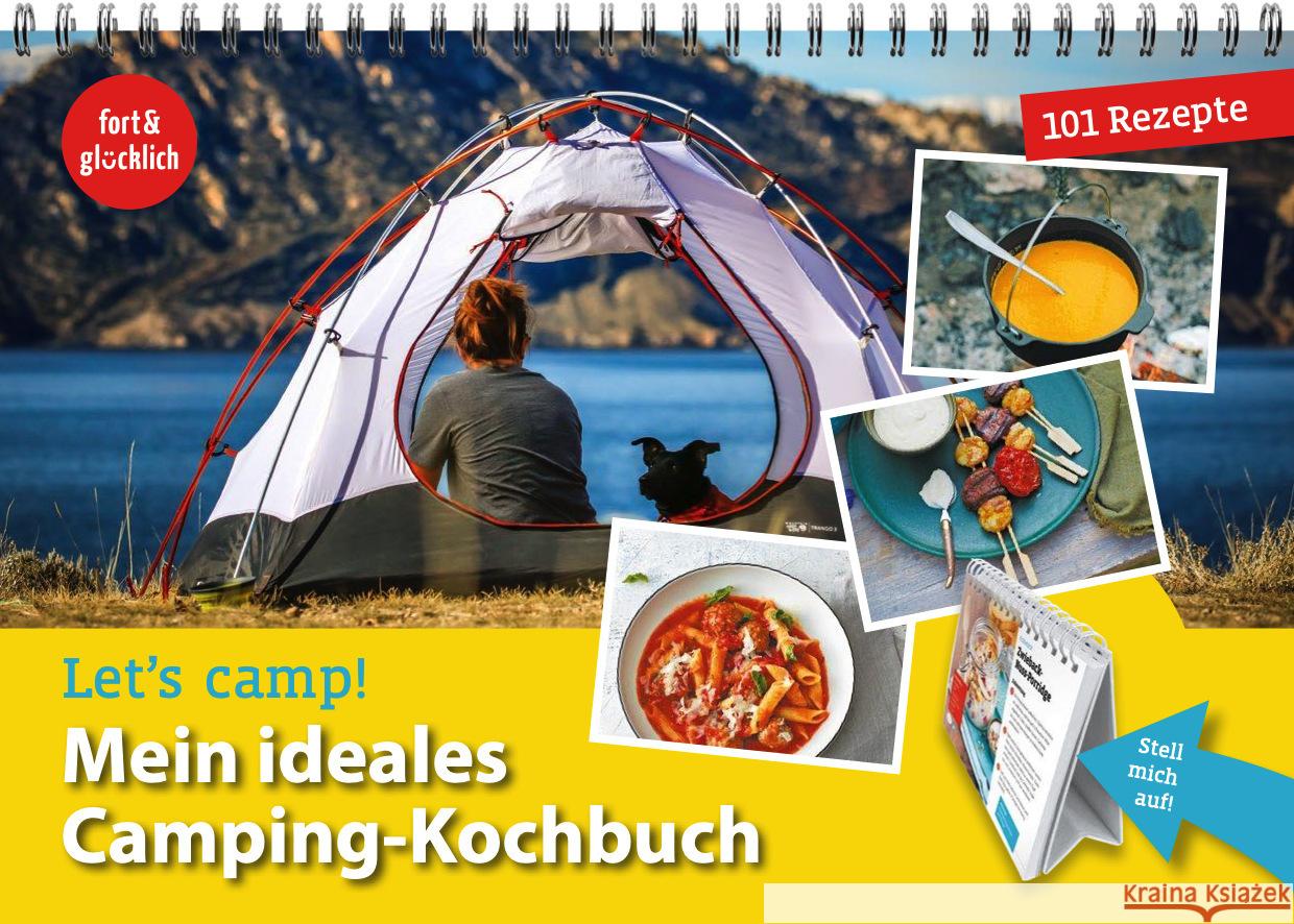 Let's camp! Mein ideales Camping-Kochbuch  9783982109220 Alva Media - książka