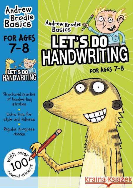 Let's do Handwriting 7-8 Andrew Brodie 9781472910257 ANDREW BRODIE PUBLICATIONS - książka