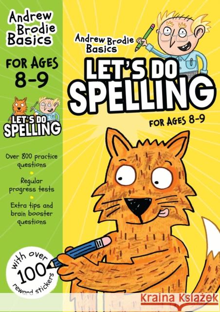 Let's do Spelling 8-9: For children learning at home Andrew Brodie 9781472908612 ANDREW BRODIE PUBLICATIONS - książka
