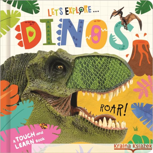 Let's Explore... Dinos Mary Atkinson 9781805443735 Make Believe Ideas - książka