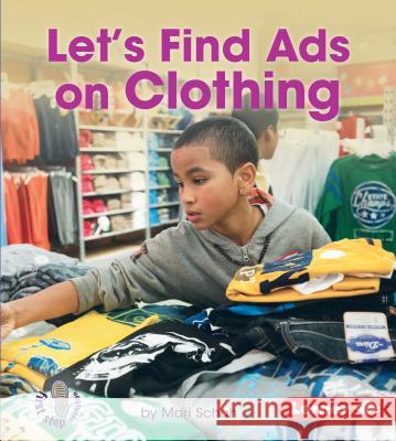 Let's Find Ads on Clothing Mari C. Schuh 9781467794695 Lerner Publications - książka