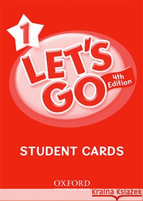 Let's Go: 1: Student Cards Ritzuko Nakata Karen Frazier Barbara Hoskins 9780194641029 Oxford University Press - książka