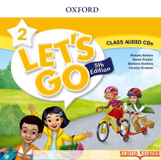 Lets Go Level 2 Class Audio CDs X2 5th Edition Nakata 9780194049351 Oxford University Press - książka