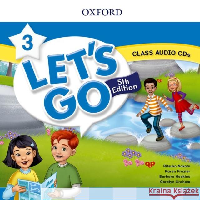 Lets Go Level 3 Class Audio CDs X2 5th Edition Nakata 9780194049474 Oxford University Press - książka