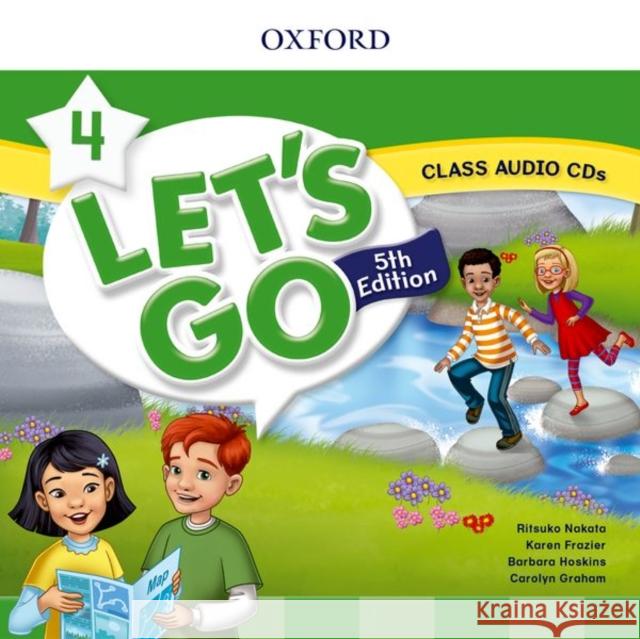 Lets Go Level 4 Class Audio CDs X2 5th Edition Nakata 9780194049597 Oxford University Press - książka