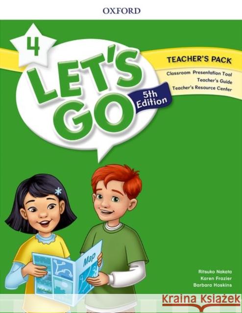 Lets Go Level 4 Teachers Pack 5th Edition Nakata 9780194049665 Oxford University Press - książka