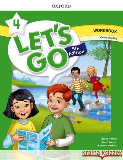 Lets Go Level 4 Workbook with Online Practice 5th Edition Nakata 9780194049634 Oxford University Press - książka