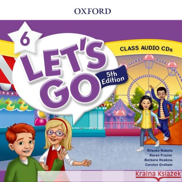 Lets Go Level 6 Class Audio CDs X2 5th Edition Nakata 9780194049832 Oxford University Press - książka