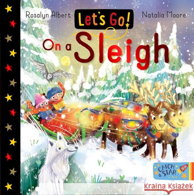 Let's Go! On a Sleigh Rosalyn Albert 9781915167293 New Frontier Publishing - książka