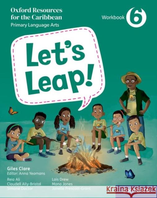 Let's Leap! Caribbean Primary Language Arts: Workbook 6 Giles Clare 9781382052122 Oxford University Press - książka