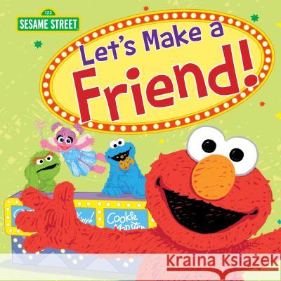Let's Make a Friend! Sesame Workshop 9781492641391 Sourcebooks Jabberwocky - książka