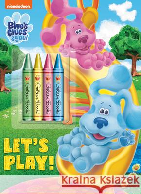 Let's Play! (Blue's Clues & You) Cara Stevens Susan Hall 9780593127872 Golden Books - książka