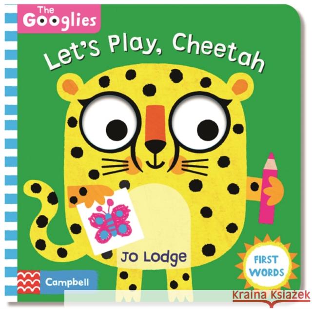 Let's Play, Cheetah: First Playtime Words Campbell Books 9781529026764 Pan Macmillan - książka