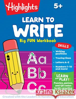 Let's Practice Handwriting Highlights 9781639624065 Highlights Learning - książka