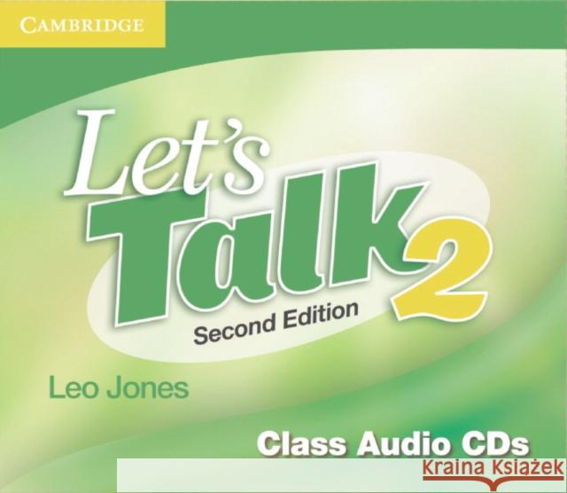 Let's Talk Class Audio CDs 2 Jones Leo 9780521692861 Cambridge University Press - książka