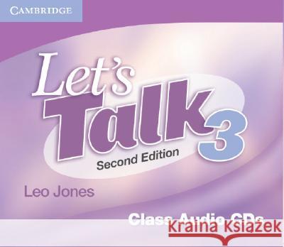 Let's Talk Level 3 Class Audio CDs (3) Leo Jones 9780521692892 Cambridge University Press - książka