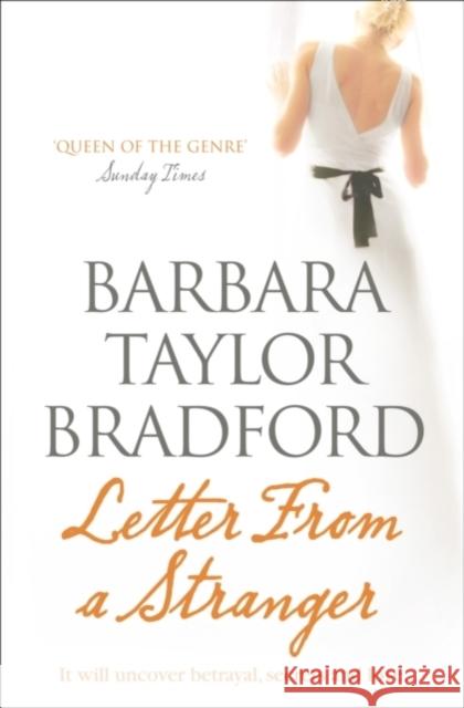 Letter from a Stranger Barbara Taylor Bradford 9780007441716  - książka